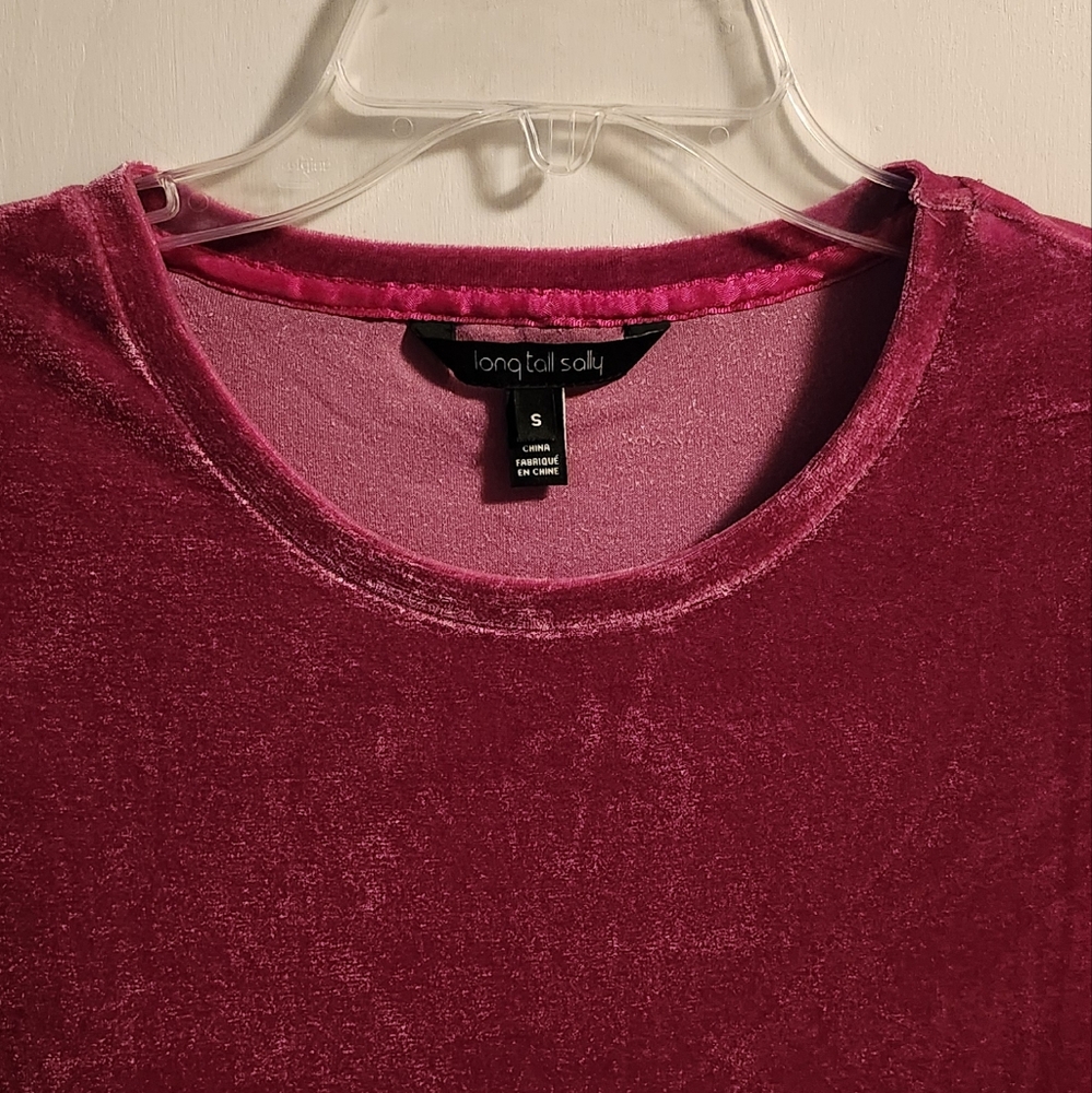 Tall: LTS Velour Top